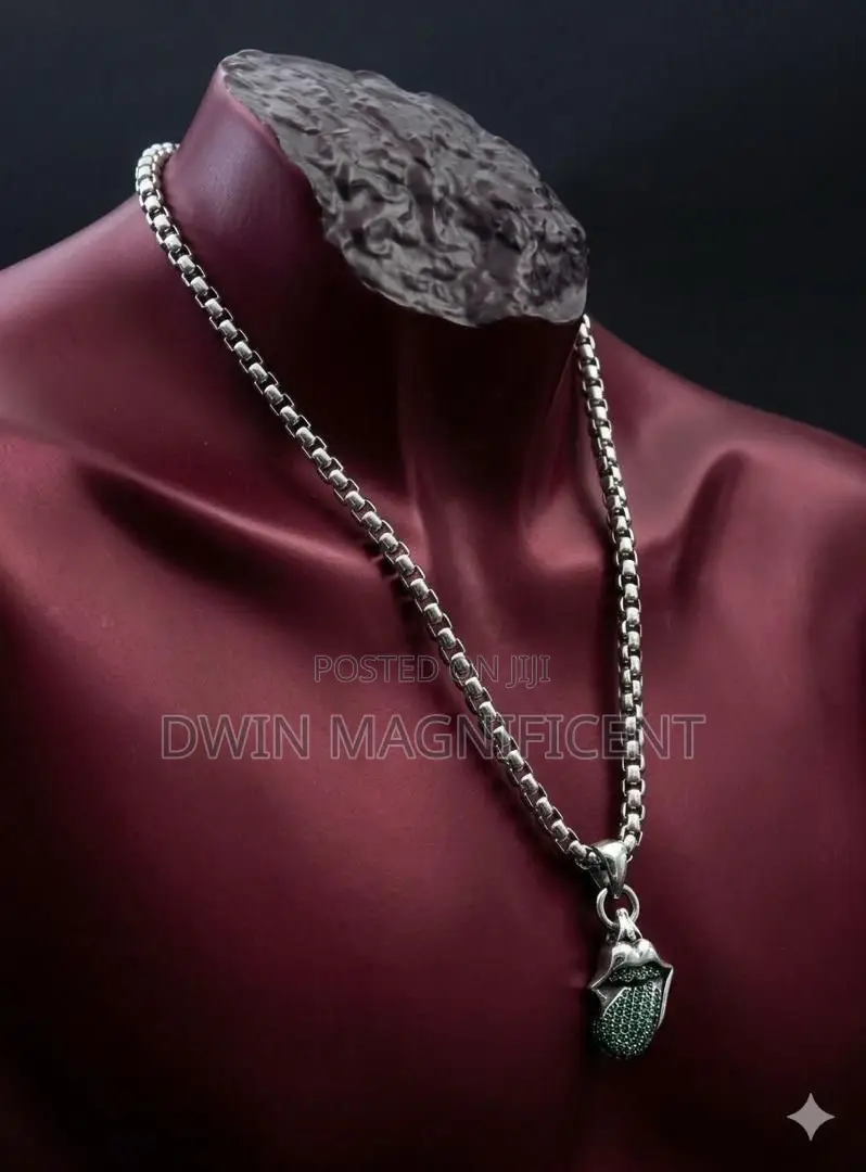Chrome Hearts Style Cross Necklace
