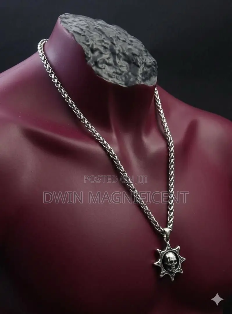 Chrome Hearts Style Cross Necklace