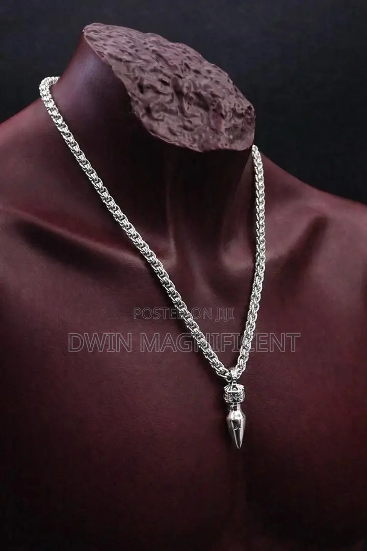 Chrome Hearts Style Cross Necklace
