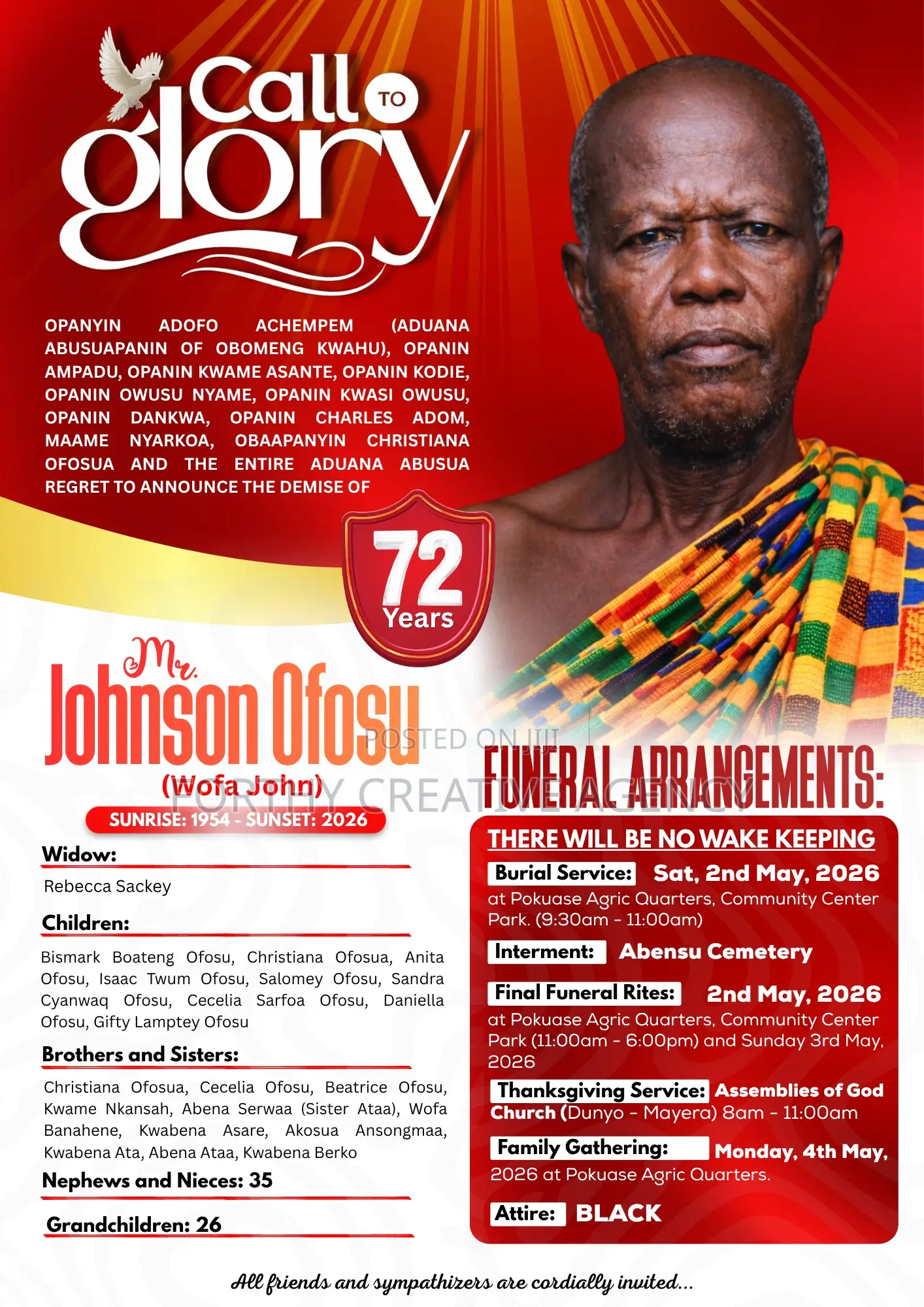 Obituary Design Printing | Funeral Posters Memorial Flyers
