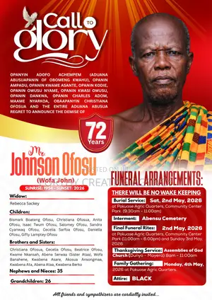 Obituary Design Printing | Funeral Posters Memorial Flyers