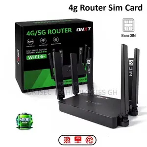 Rechargeable Wifi 6+ 4g Sim Universal Router (All Networks)