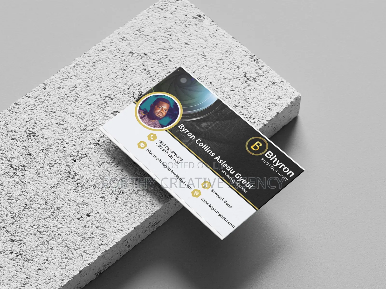 Business Cards (Design + Print) | Clean Modern