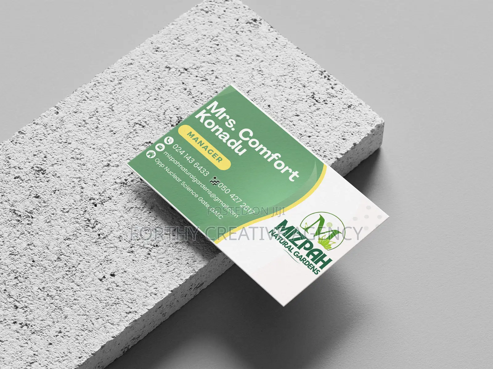 Business Cards (Design + Print) | Clean Modern