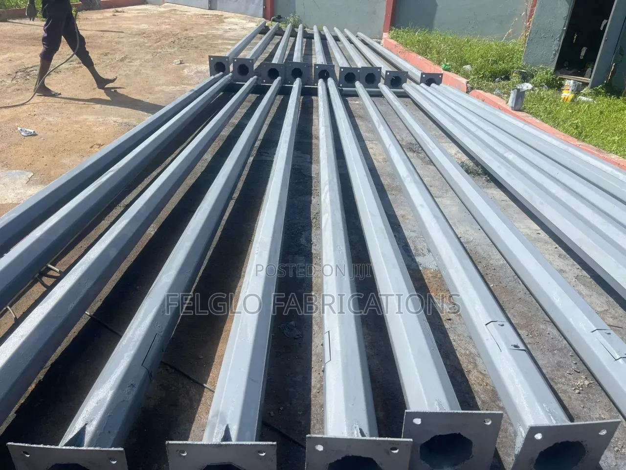 6m Imported Streetlight Poles