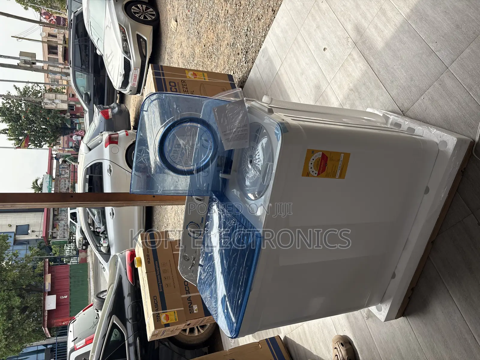 Make Laundry Easy With Nasco 15kg Twin Top Washing Machine