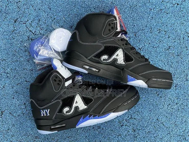 Original Air Jordan 5 Awake Jy Black