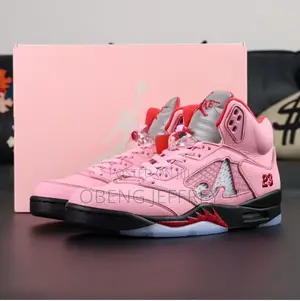 Original Jordan 5 Awake Ny Arctic Pink