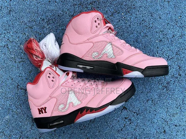 Original Jordan 5 Awake Ny Arctic Pink