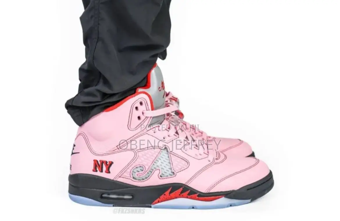 Original Jordan 5 Awake Ny Arctic Pink