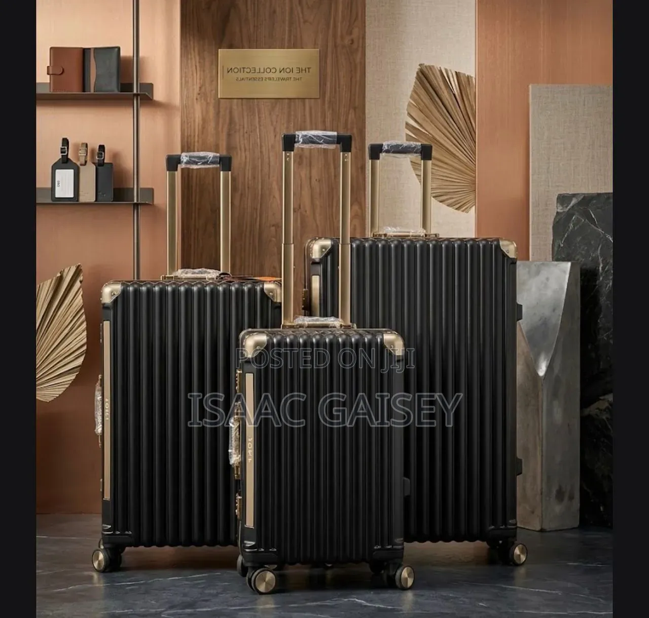 3set Extra Quality Aluminum Frame Executive Classy Luggages