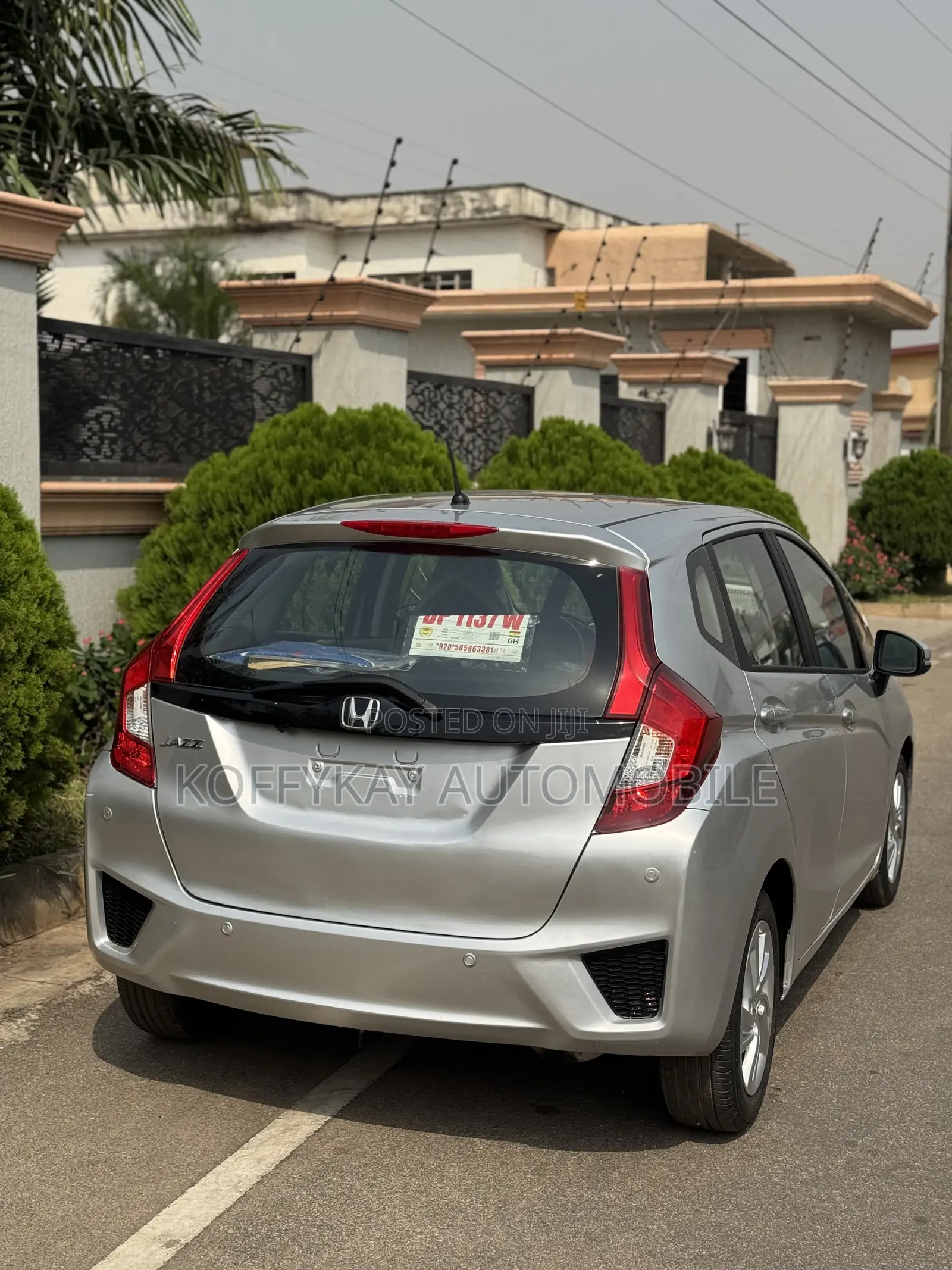 Honda Jazz 2016 Gray