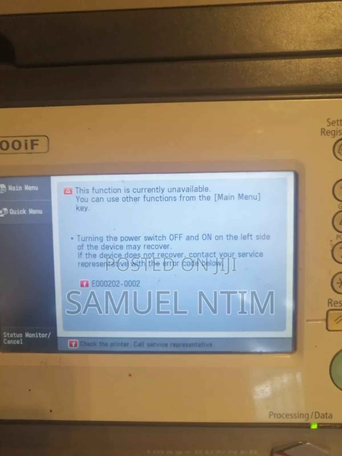 Canon Ir 500i