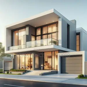 Architectural Modern Design Building Living