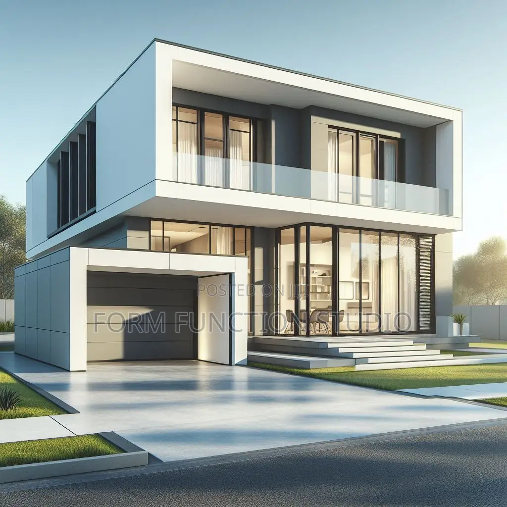 Architectural Modern Design Building Living
