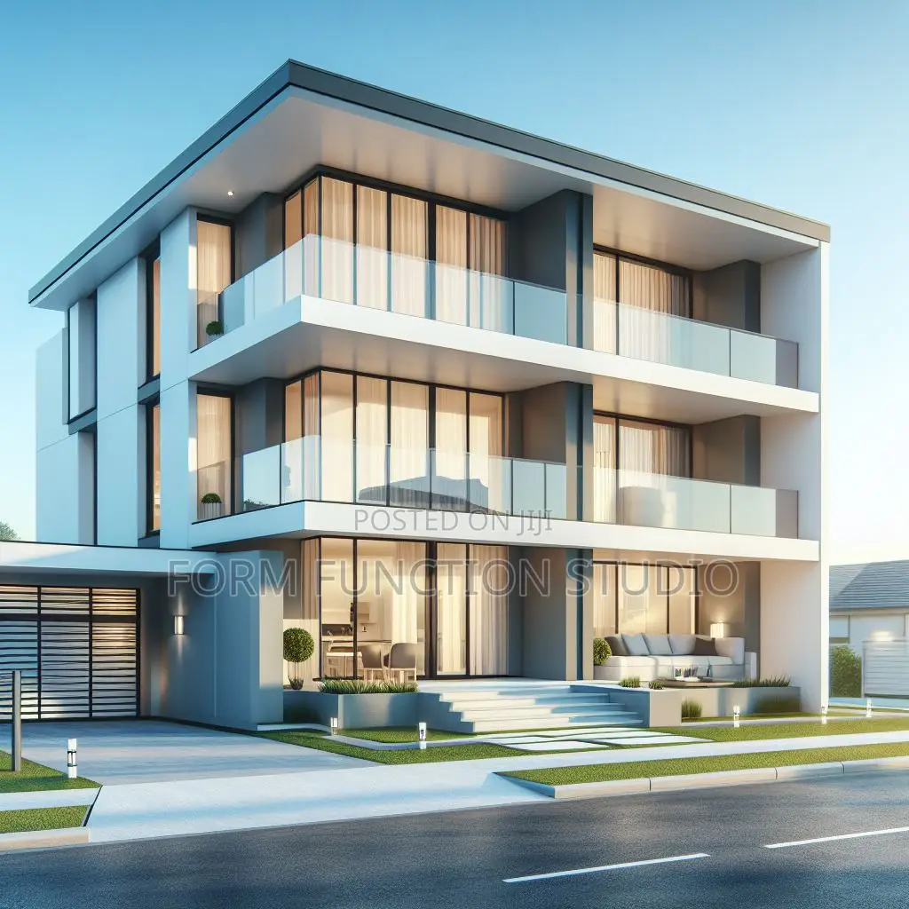 Architectural Modern Design Building Living
