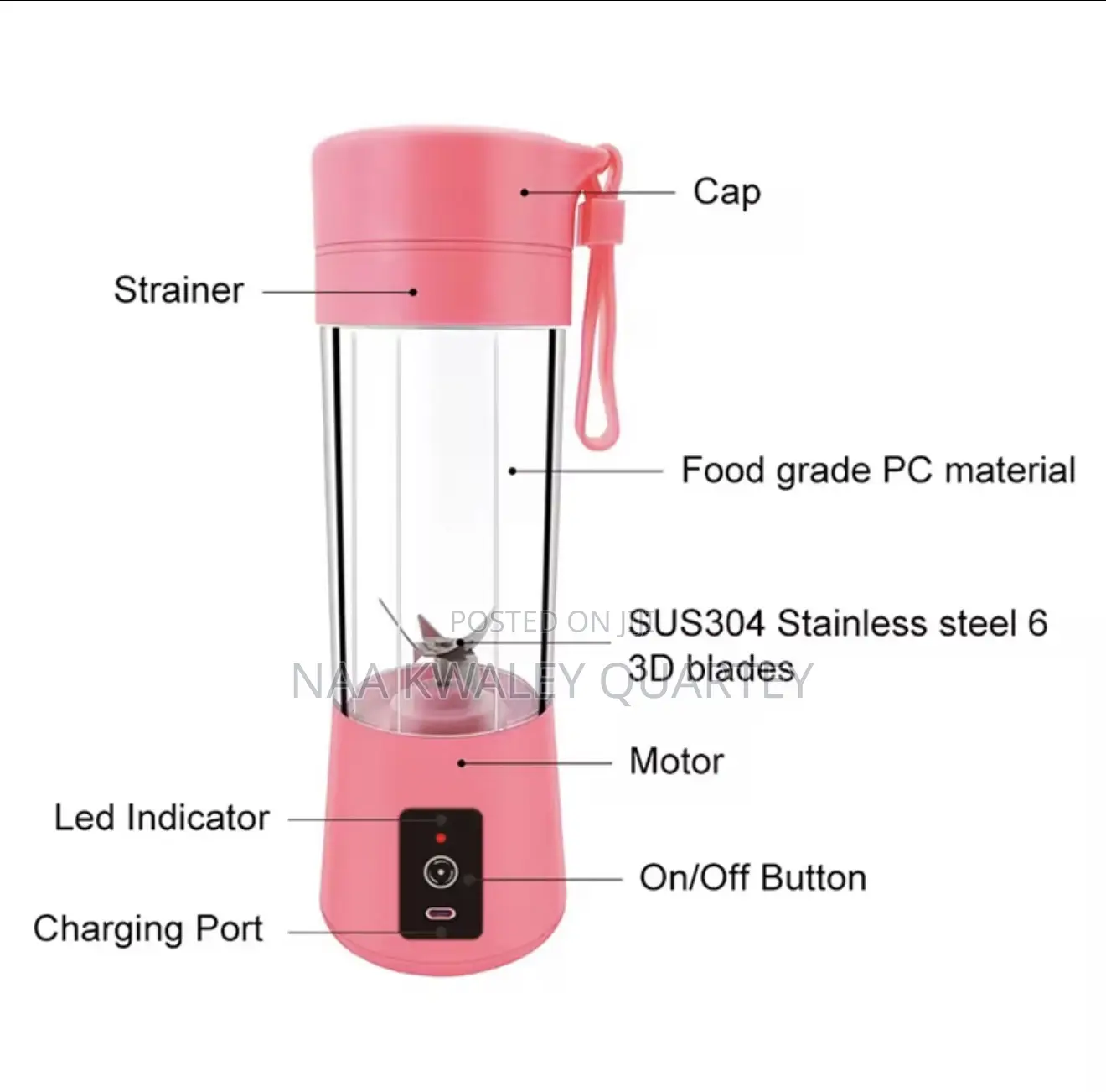 Portable Fruit Blender