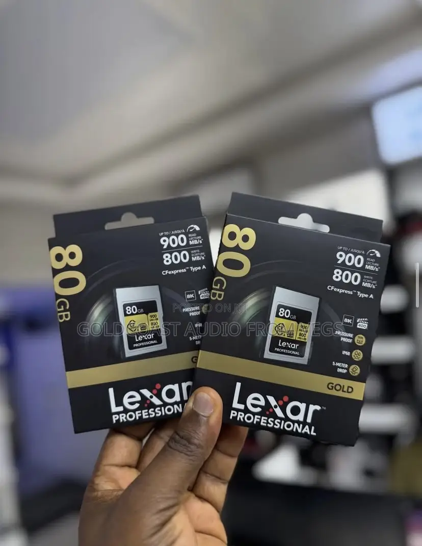 Lexar 80gb 900mb/S Cf Express Type a Gold Card