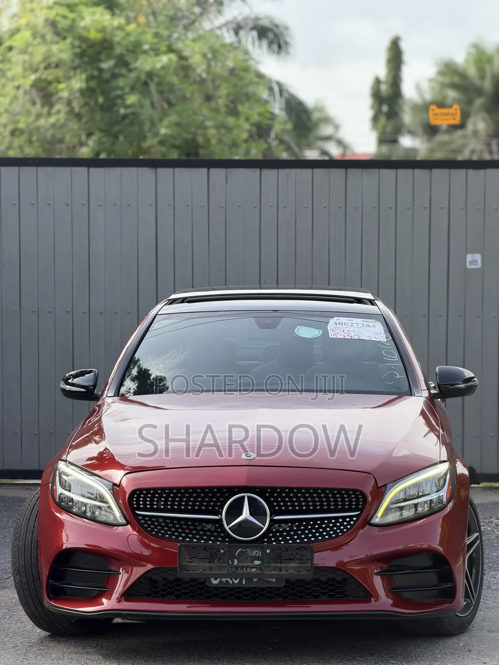 Mercedes-Benz C300 2021 Red