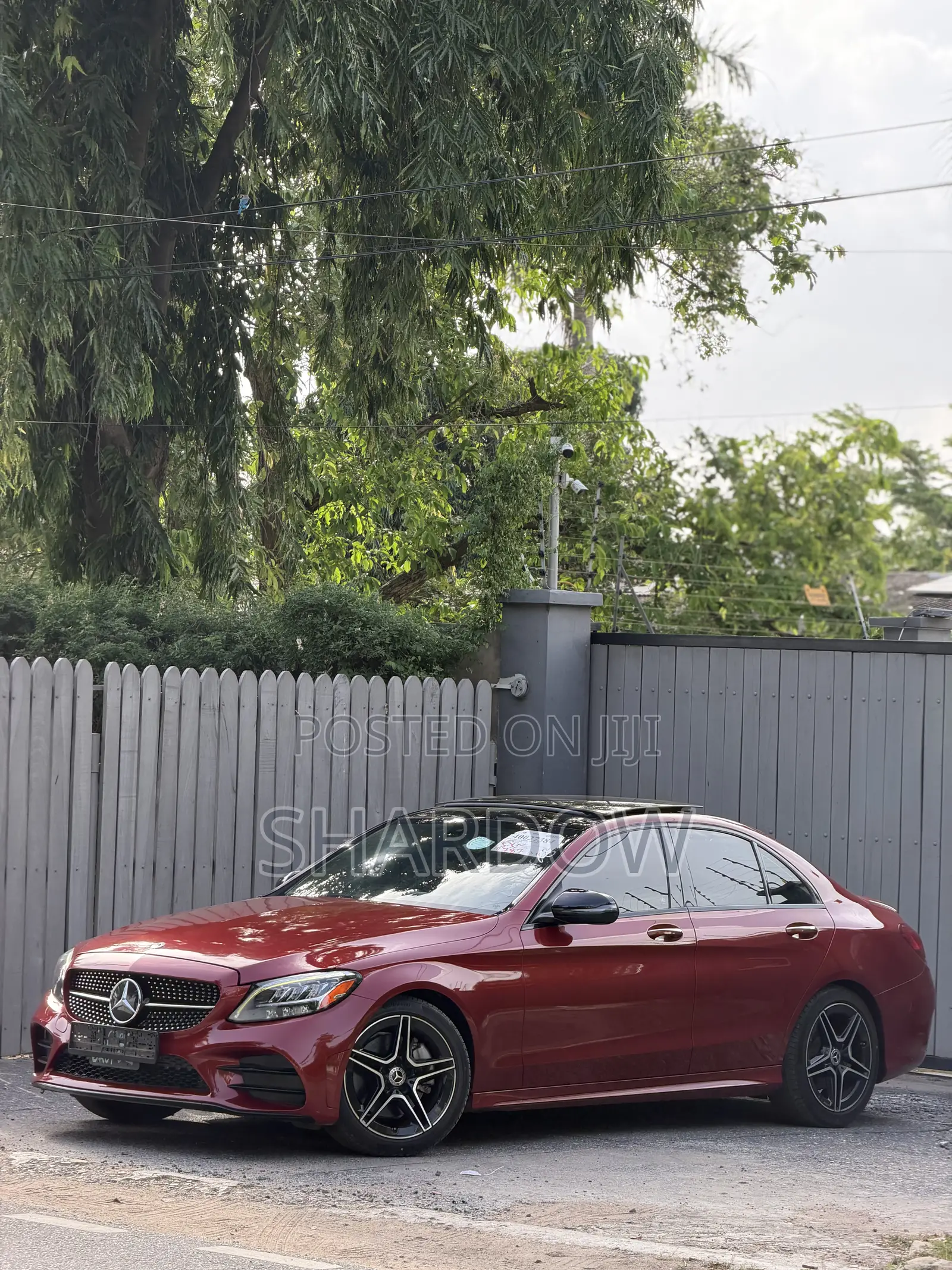 Mercedes-Benz C300 2021 Red