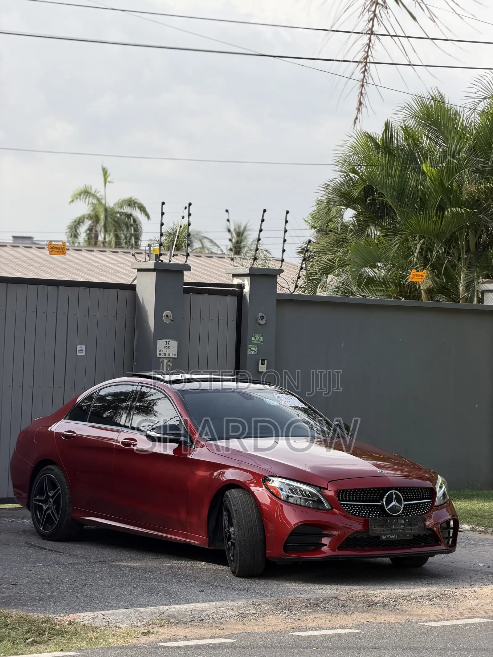 Mercedes-Benz C300 2021 Red