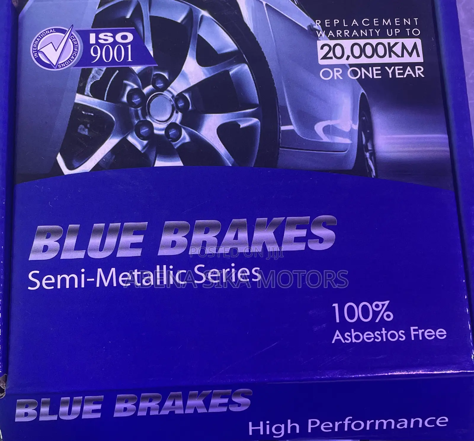 Honda Civic Brake Pad Back