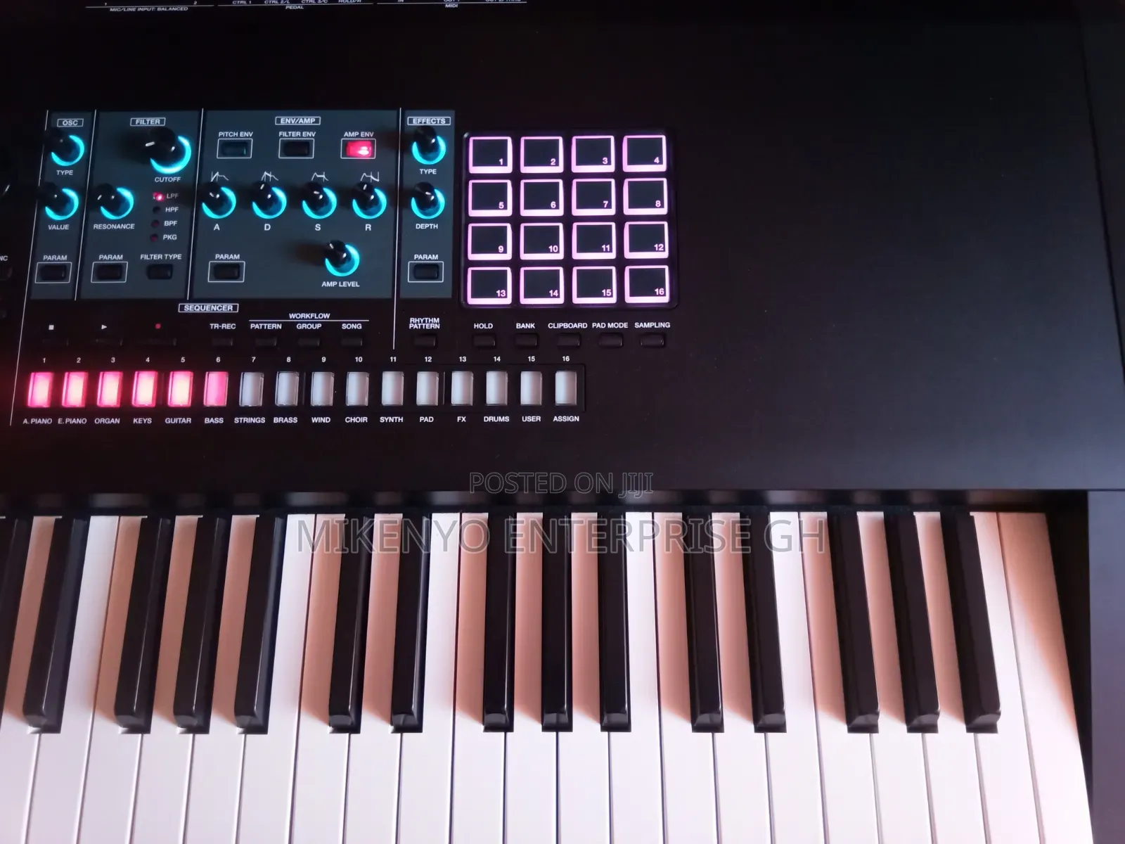 Roland Fantom 8 Ex Synthesizer Keyboard With Free Keyboard Stand