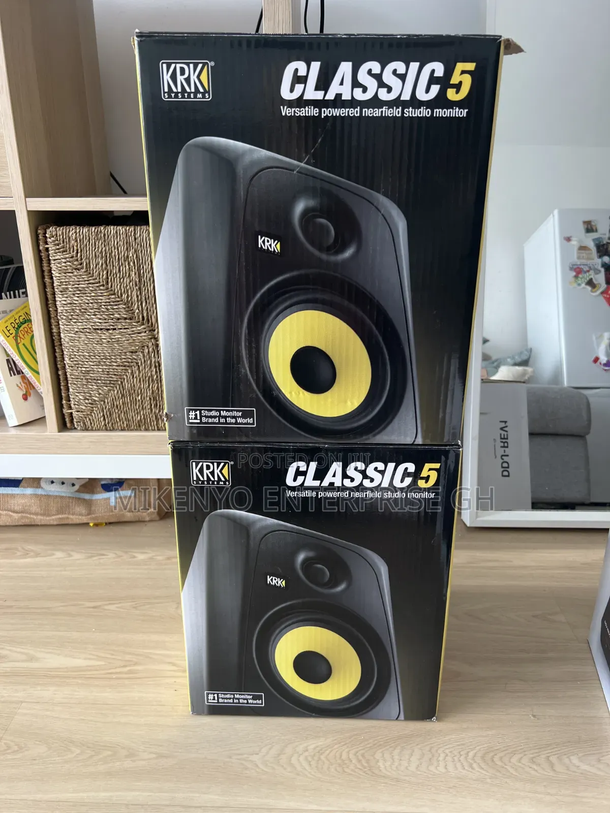 Newkrk Classic 5 5-Inch Powered Studio Monitor Pair