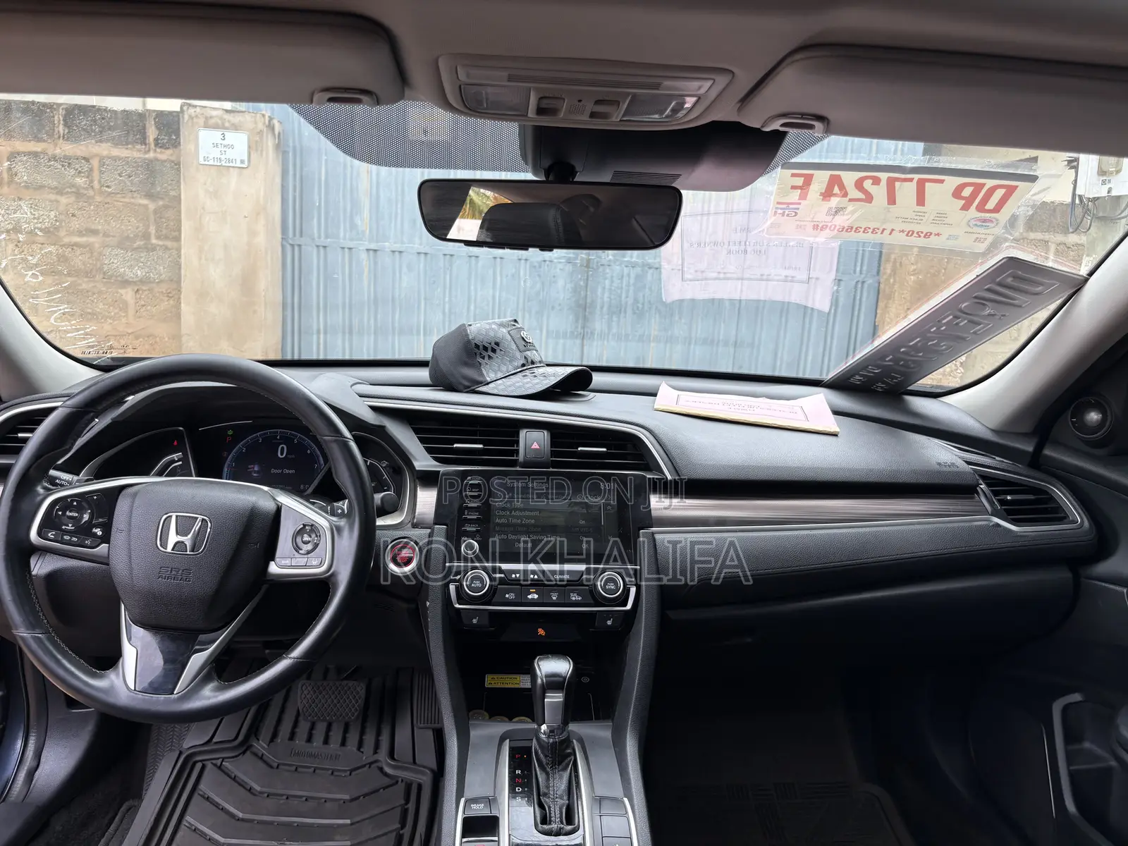 Honda Civic Touring Sedan 2020 Black