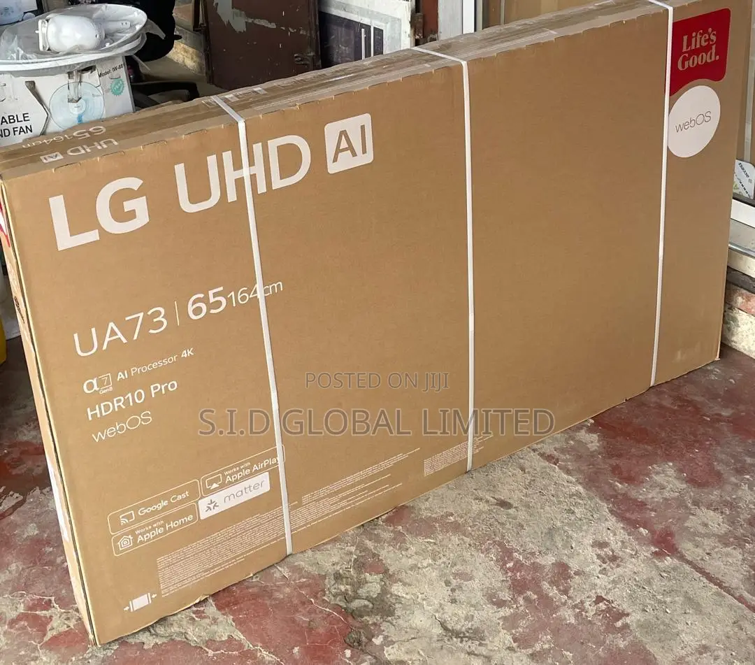 Experience Pure Brilliance on Lg 65" Ua73 Uhd Ai Tv