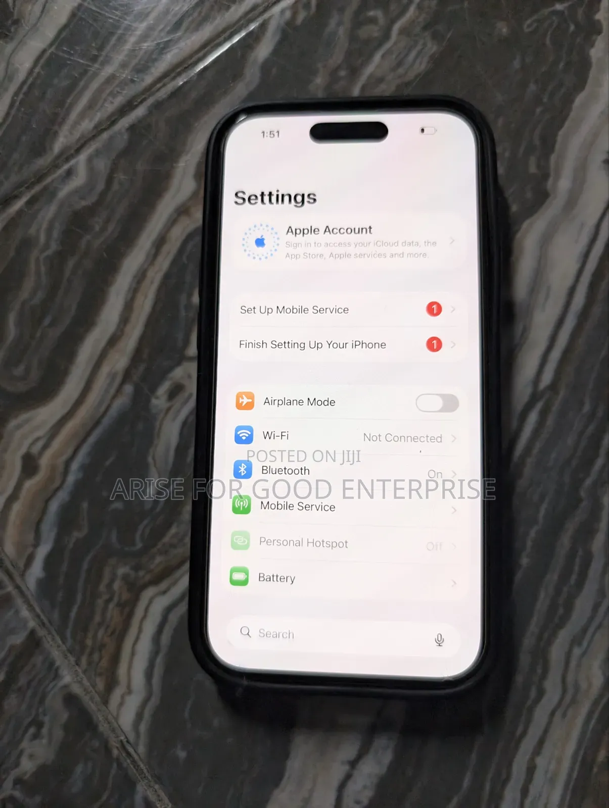 Apple iPhone 15 128 GB Black