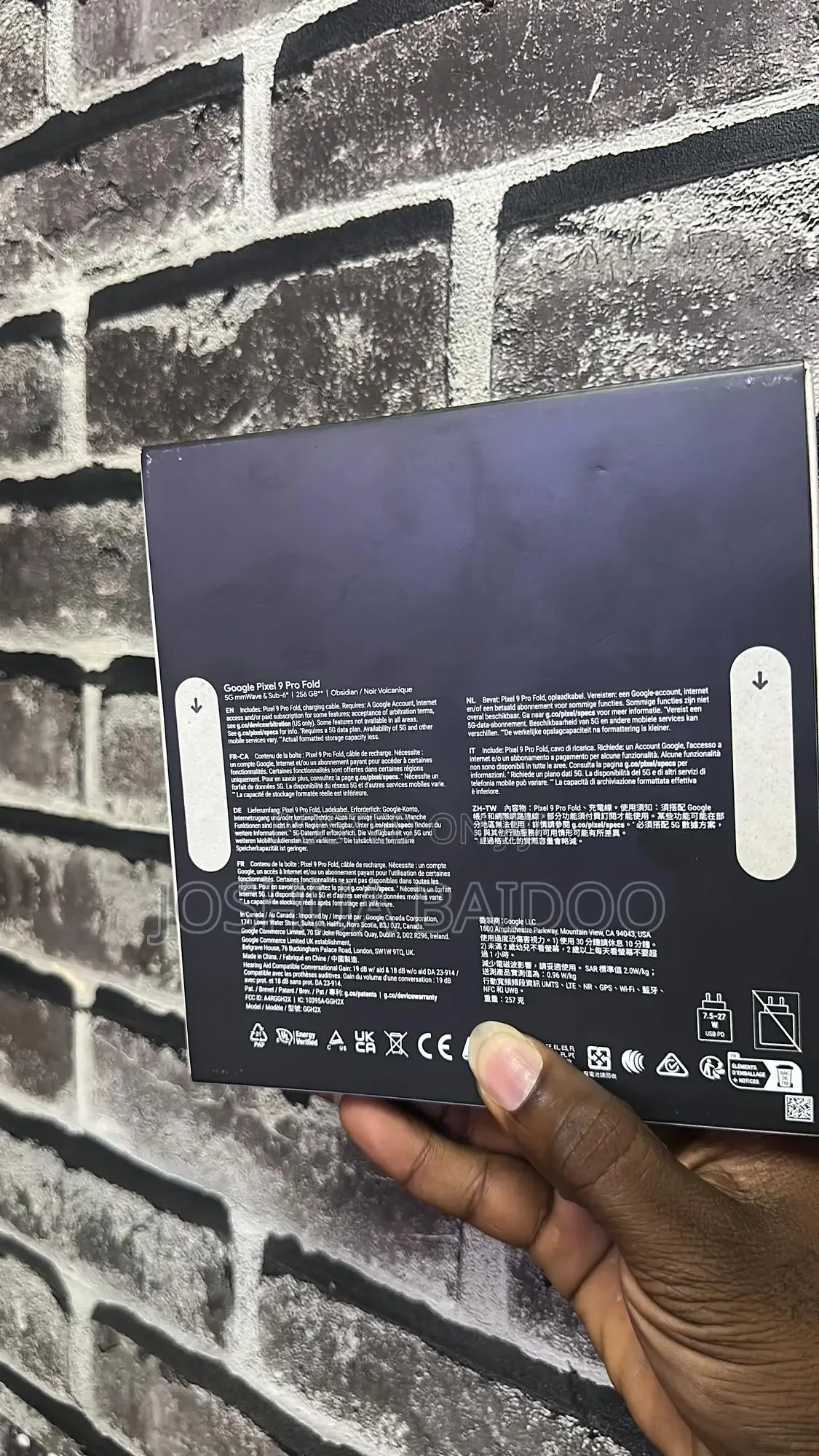 New Google Pixel 9 Pro Fold 256 GB