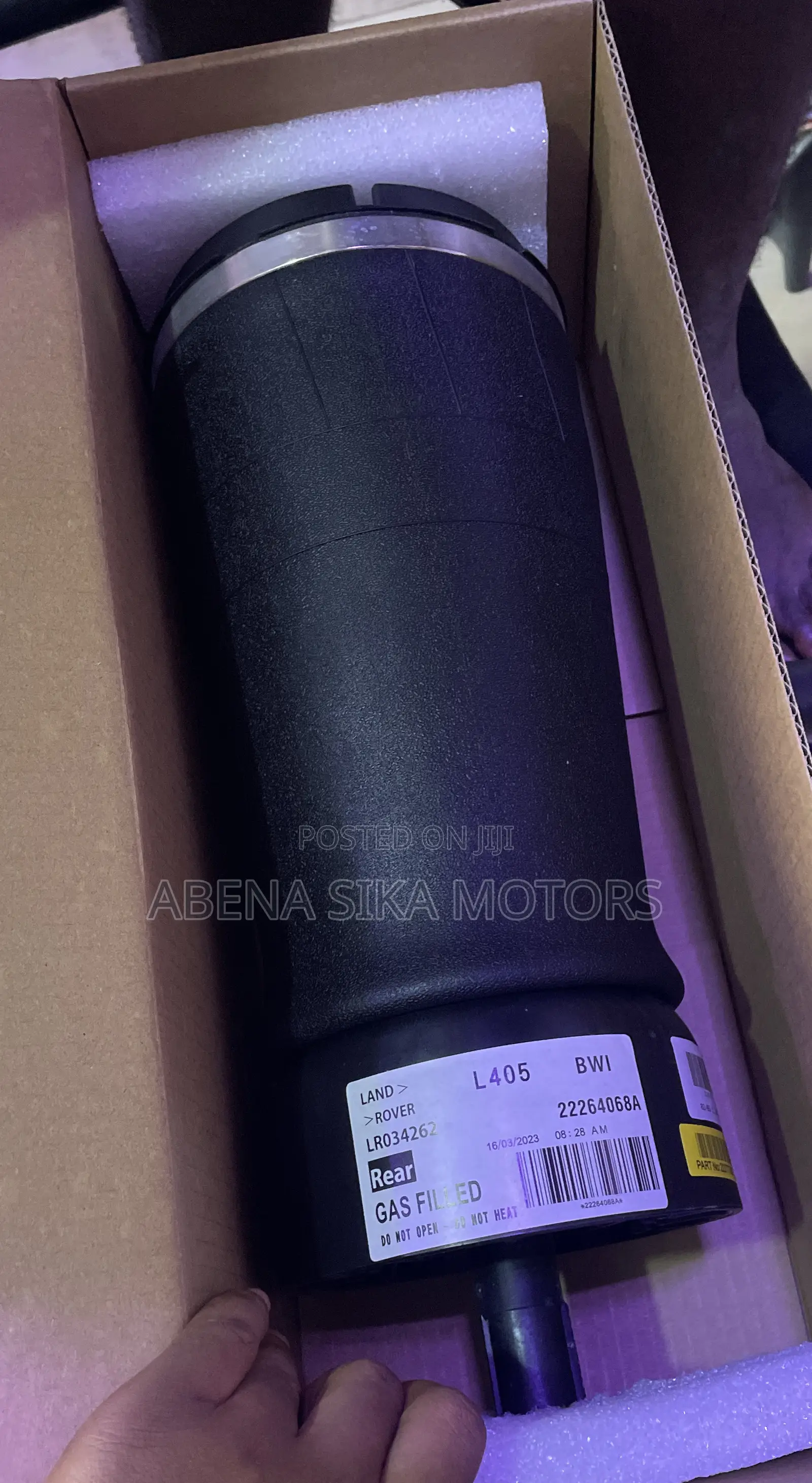 Range Rover Back Shock Ballon