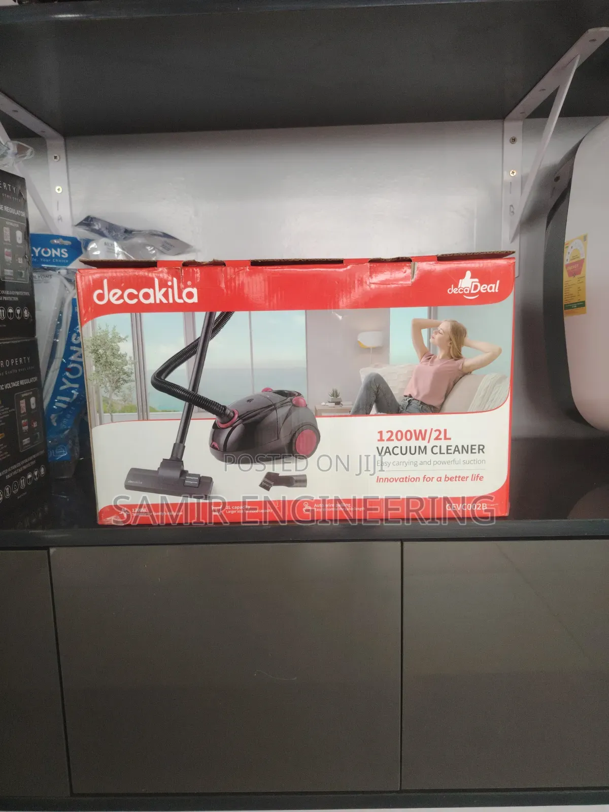 Decakila Vacuum Cleaner Easy Carrying and Powerful Suction