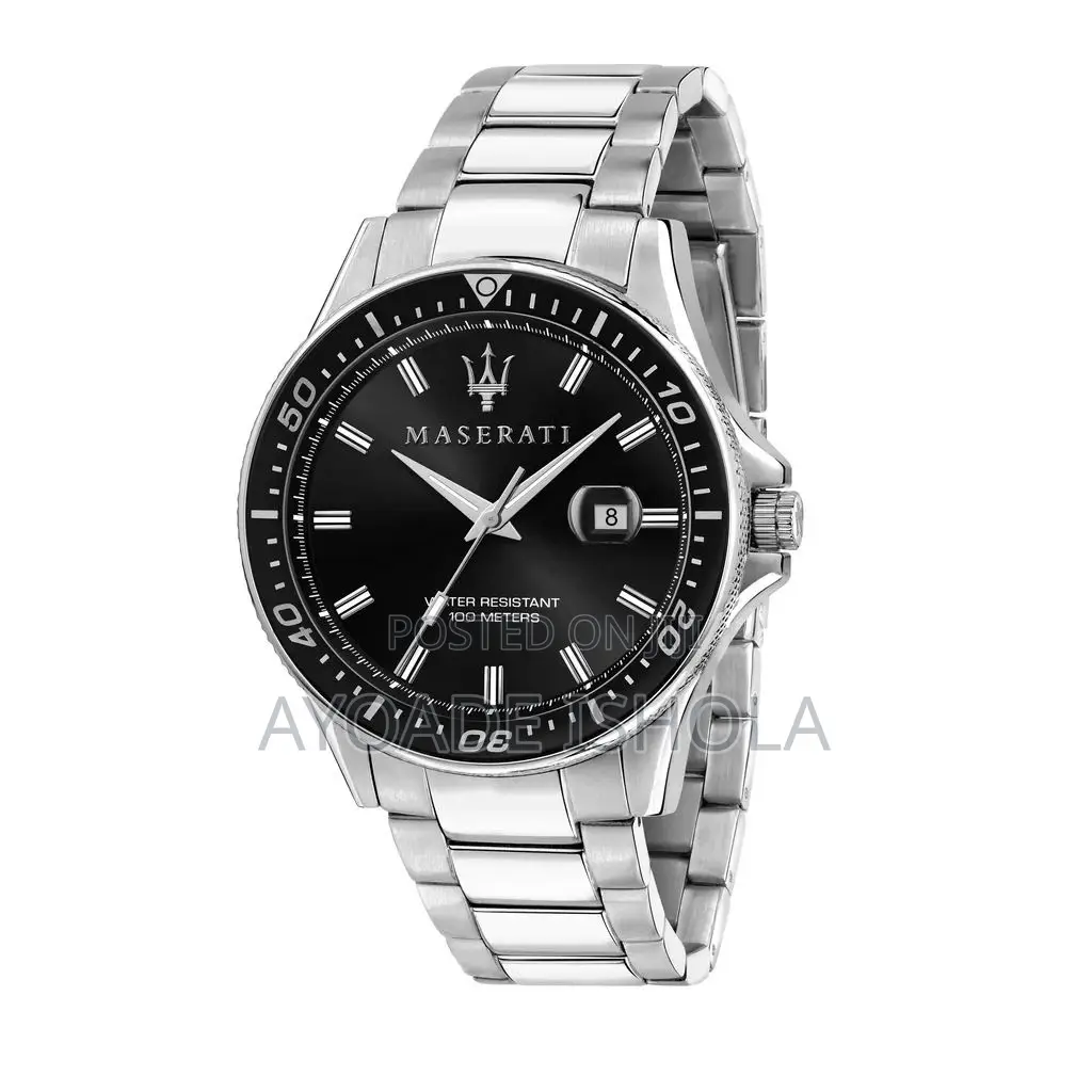 Maserati Sfida Men Silver Watch