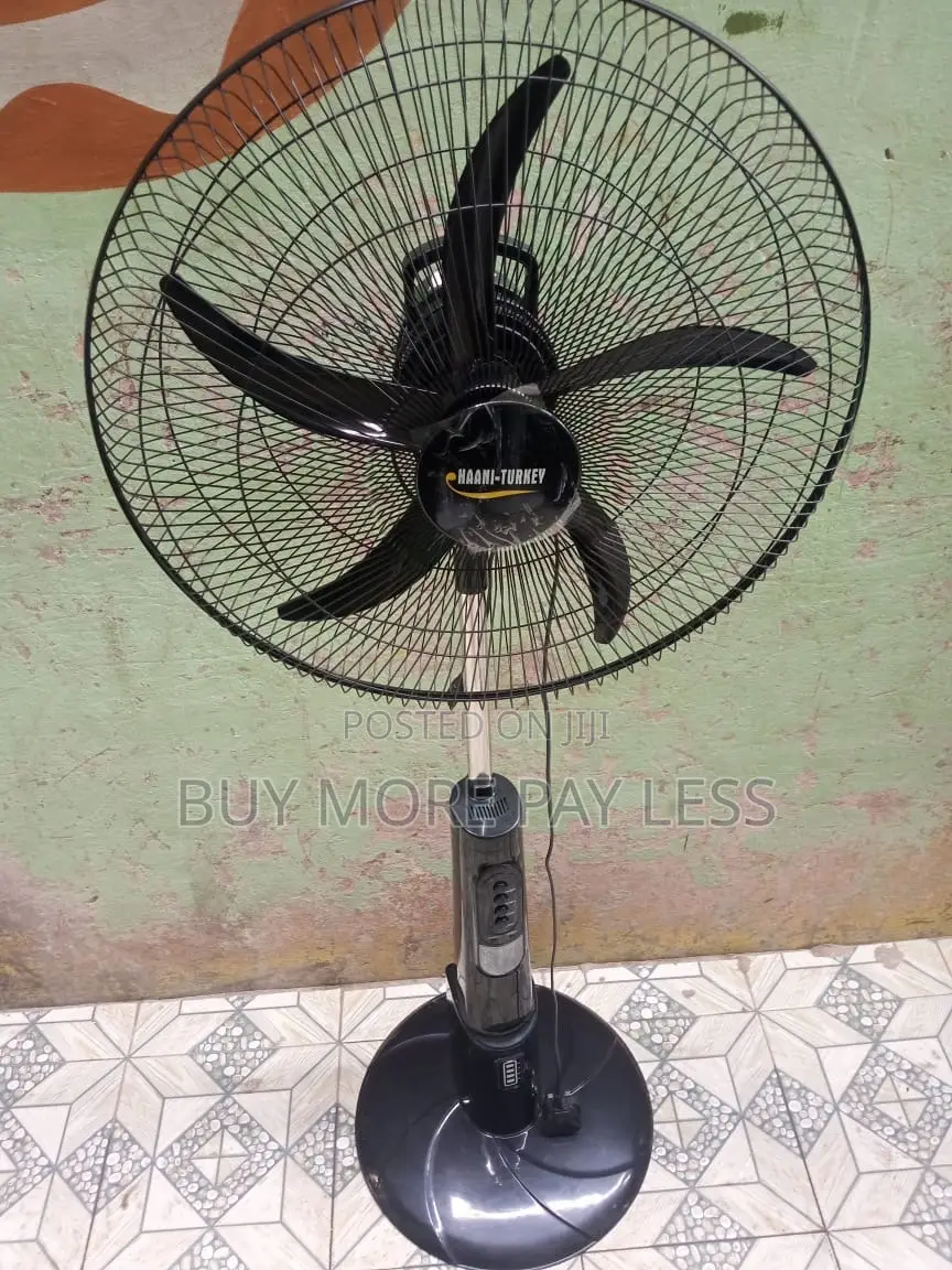 Solar and Rechargeable Fan