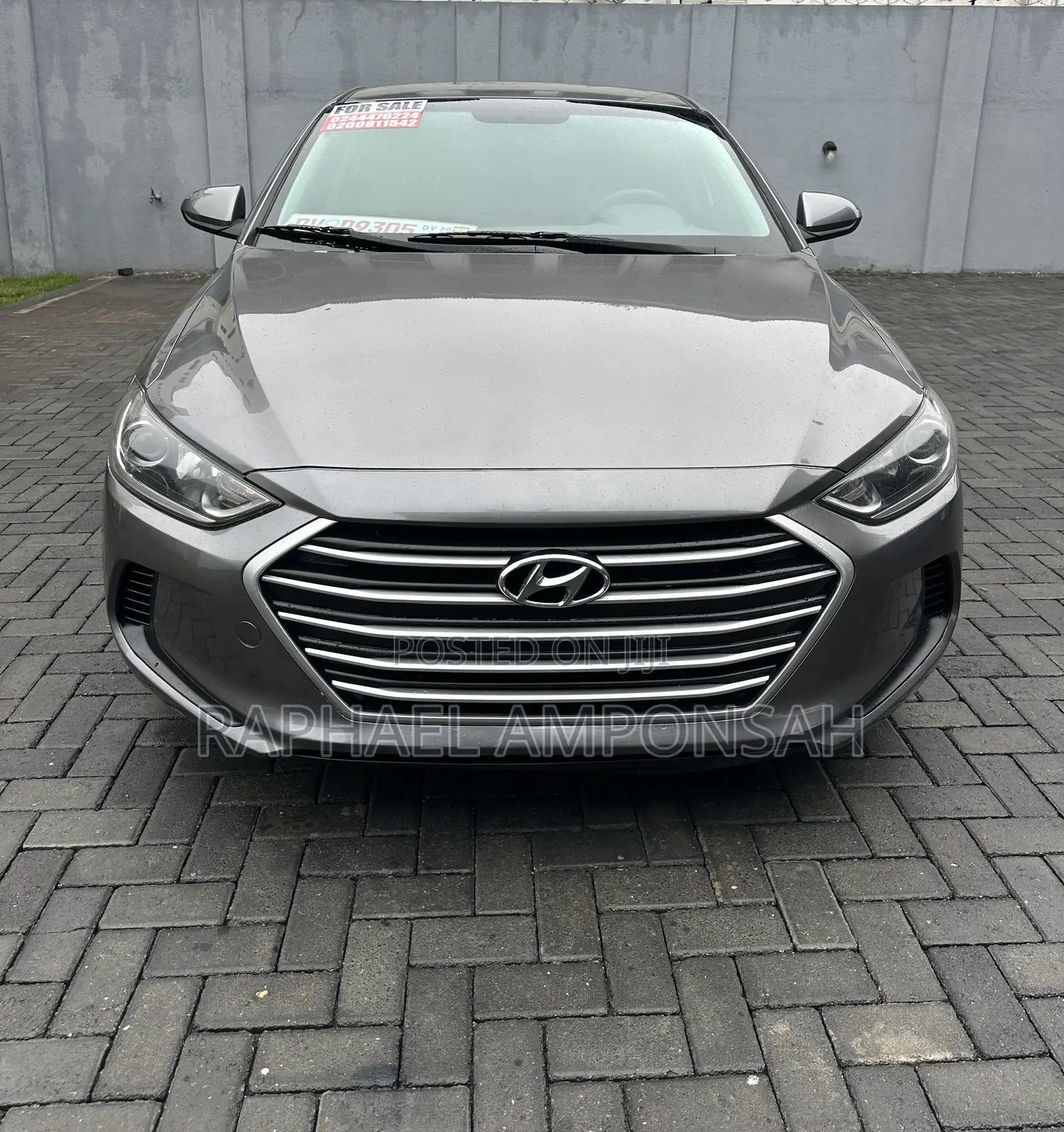 Hyundai Elantra SE Sedan FWD (2.0L 4cyl 6M) 2017 Gray