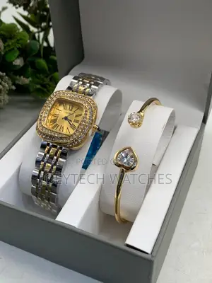Cartier Ladies Watch and Bracelet