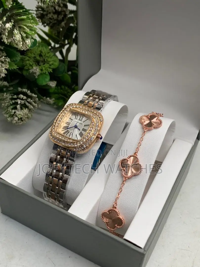 Cartier Ladies Watch and Bracelet