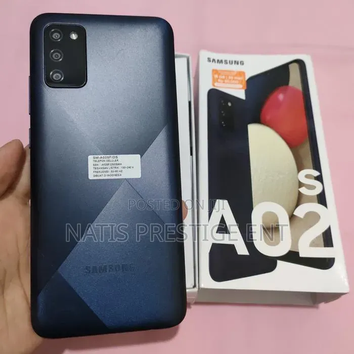 New Samsung Galaxy A02S 64 GB Black