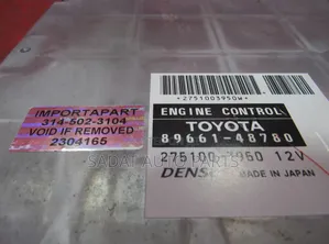 06 Highlander 2.4l 2az-Fe 4wd Ecu Ecm PCM Engine Computer 89661-48780