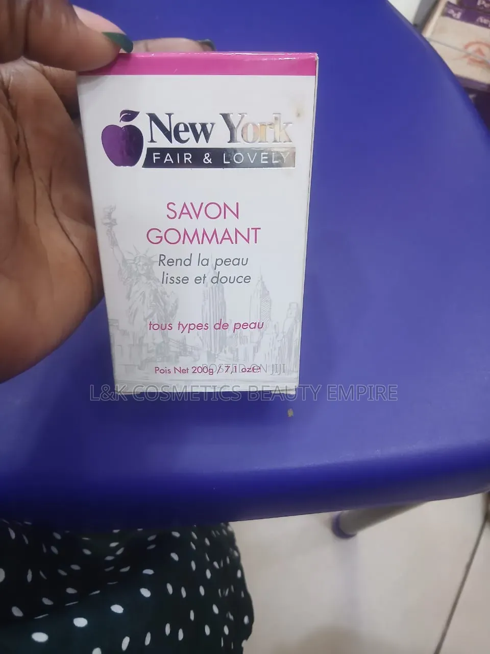 New York Fair and Lovely Exfoliating Soap