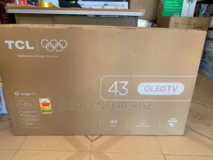 TCL 43" Qled Google Tv: Vibrant HDR 10 Visuals Now