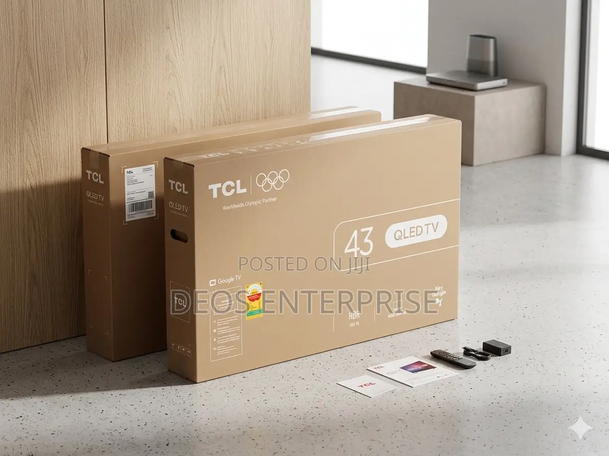 TCL 43" Qled Google Tv: Vibrant HDR 10 Visuals Now