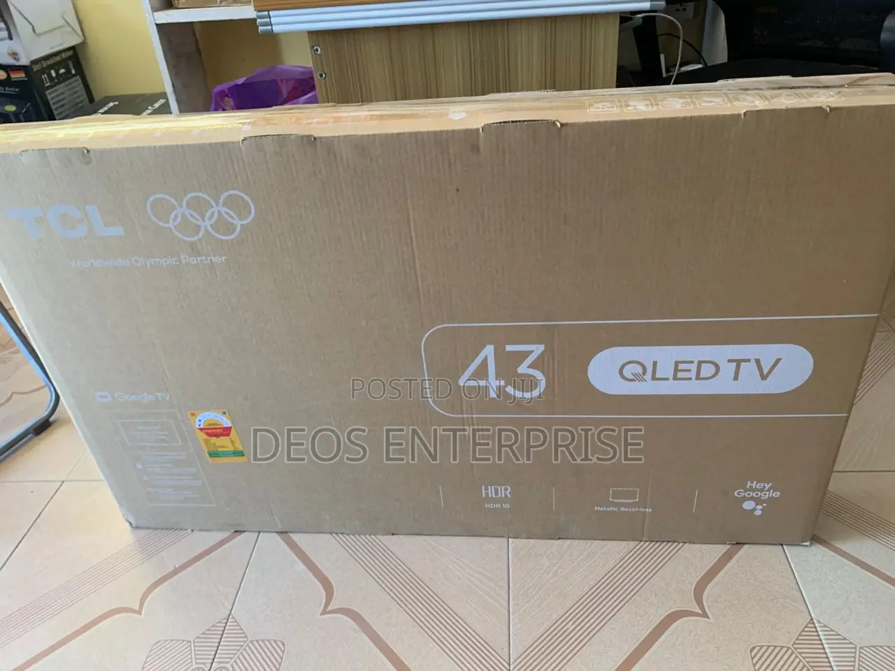 TCL 43" Smart Qled: Cinematic HDR 10 Experience