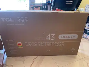 Ultra-Slim 43" TCL Qled Google Tv for Modern Homes