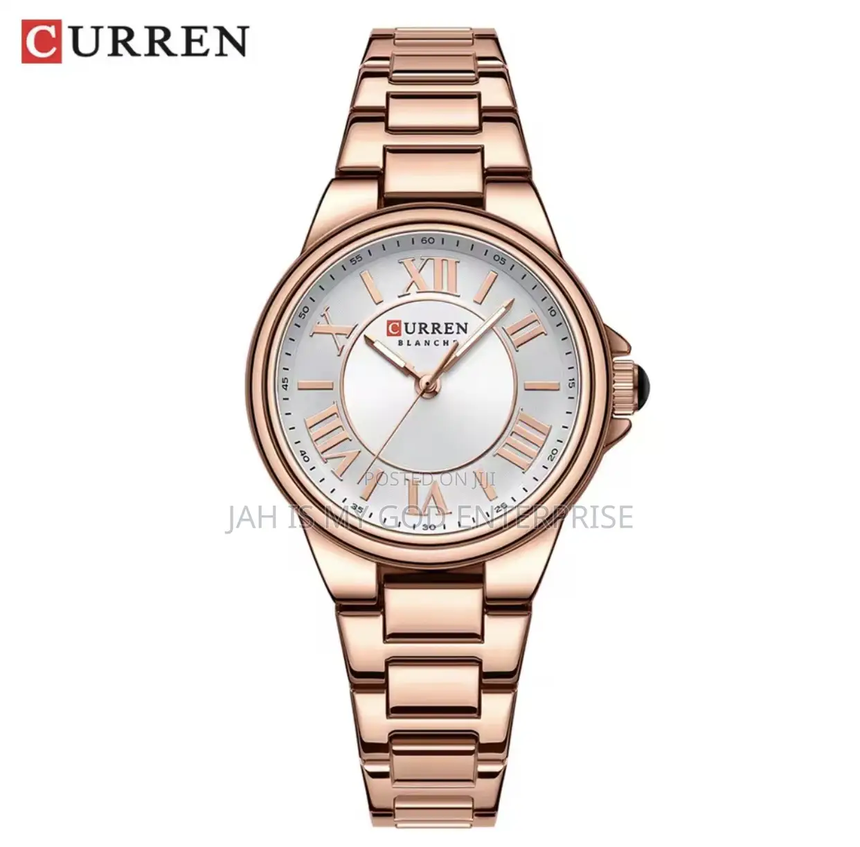 Curren 9091 Women's Quartz Watch Fashion Simple Elegant-Rose Gold