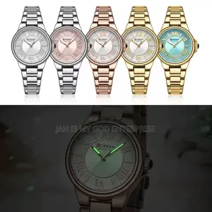 Curren 9091 Women's Quartz Watch Fashion Simple Elegant-Rose Gold