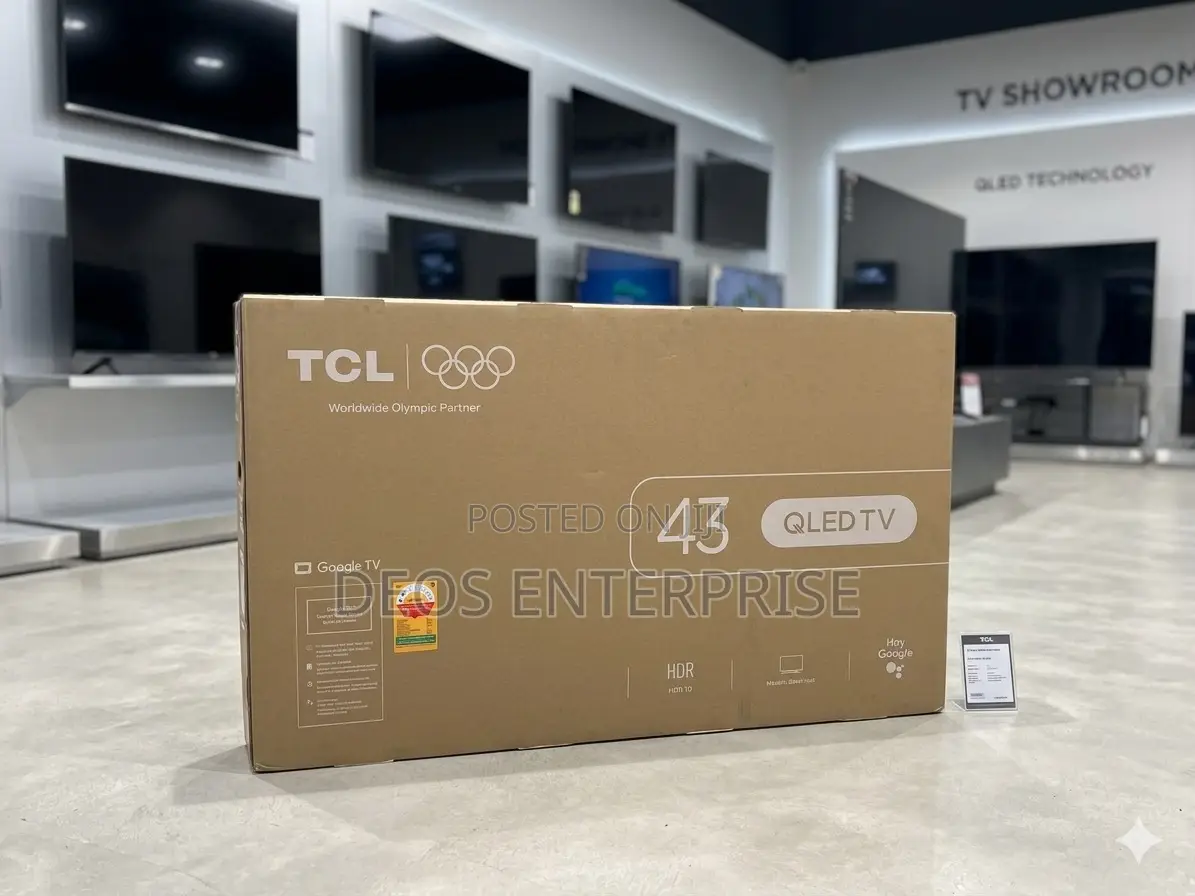 Immersive 43-Inch TCL Qled Tv With Google Assistant