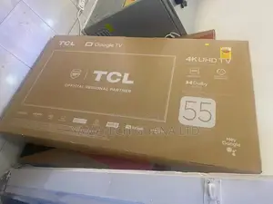 TCL 55 Smart Google Tv With Voice Control Remote, Bluetooth, Wifi.